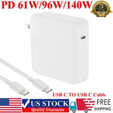 USB-C Charger Power Adapter for MacBook Pro Air 13" 15" M1 2015-2020 M2 2022-23