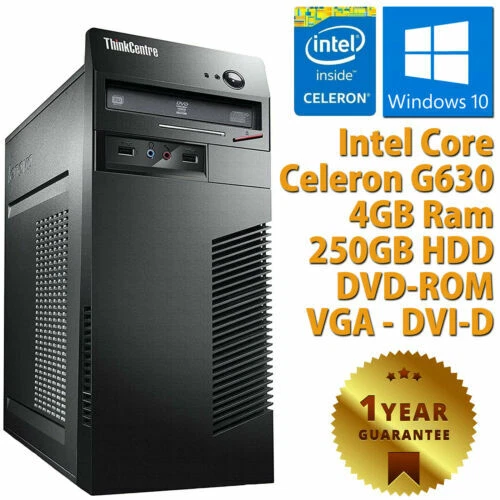 Desktop PC Lenovo con USB 2.0