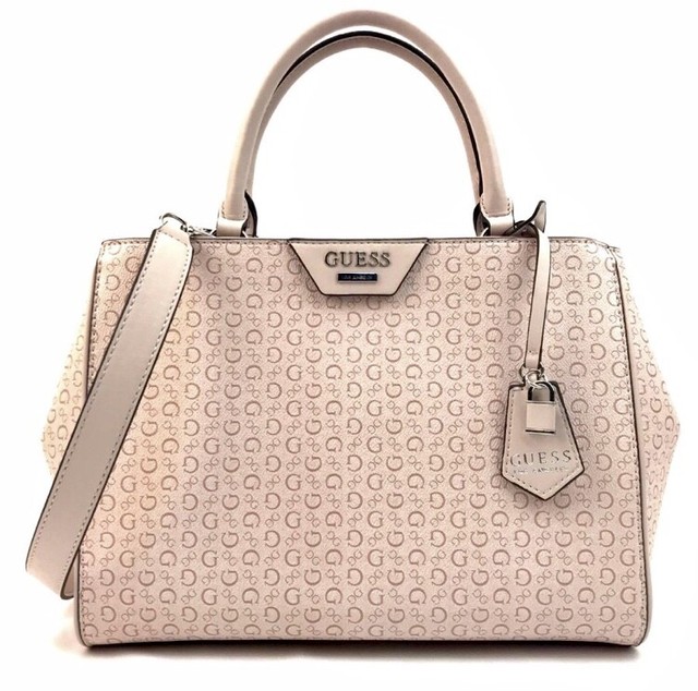 Guess Light Rose Color SV 714007 Large Hand Bag Satchel Size 13x10x6