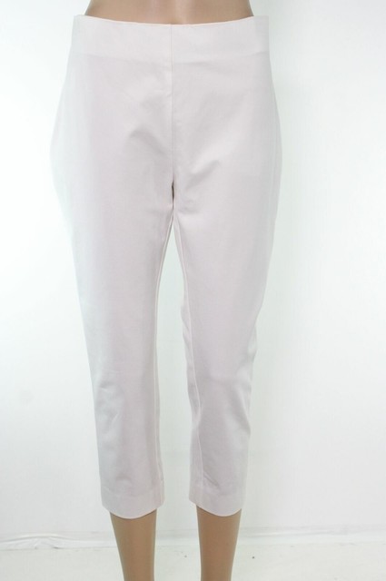 Ralph Lauren Womens Flat Front White Pants Slacks Petite 14p PL 34 X 23 for sale online | eBay