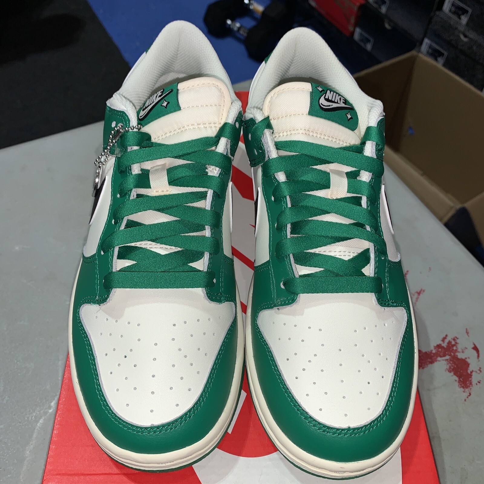 Lotto Nike Dunk Low SE "Lottery Pack Malachite" nuove DS DR9654100