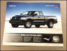 2006 Dodge Dakota Rt Rt Pickup Truck Original 1-page Car Brochure Leaflet Sheet 2006 Dodge Dakota Rt Rt Pickup Truck Original 1-page Car Brochure Leaflet Sheet