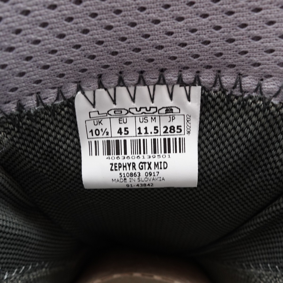 【蒼馬】 ZEPHYR MK2 GTX MID Ws