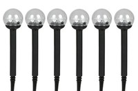 Solar-Gartenleuchte Led Farbwechsler 6Er-Set Solarleuchte Gartenlampe Dekolampe