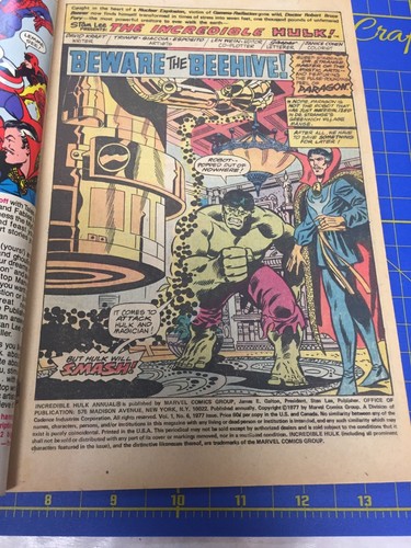 The Incredible Hulk Annual #6 1st Ayesha Guardians Of The Galaxy 3 Marvel - Picture 7 of 7