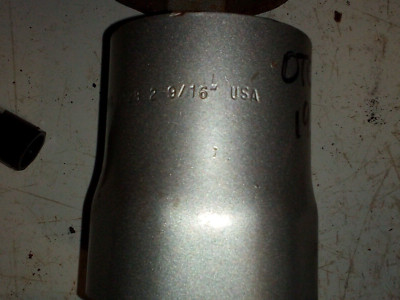 New OTC Tools 1928 2-9/16'' 6-Point Wheel Bearing Locknut Socket Made in USA