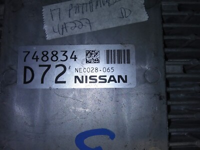 NEC028-065 ecm ecu computer 2017 Nissan Pathfinder | eBay NEC028-065 ecm ecu computer 2017 Nissan Pathfinder | eBay