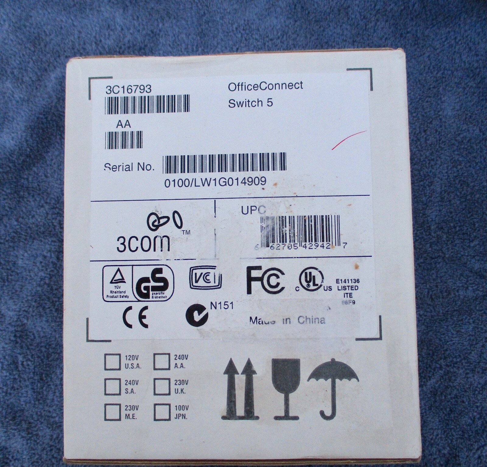 3Com OfficeConnect (3C16791) 8-Ports External Switch for sale online | eBay