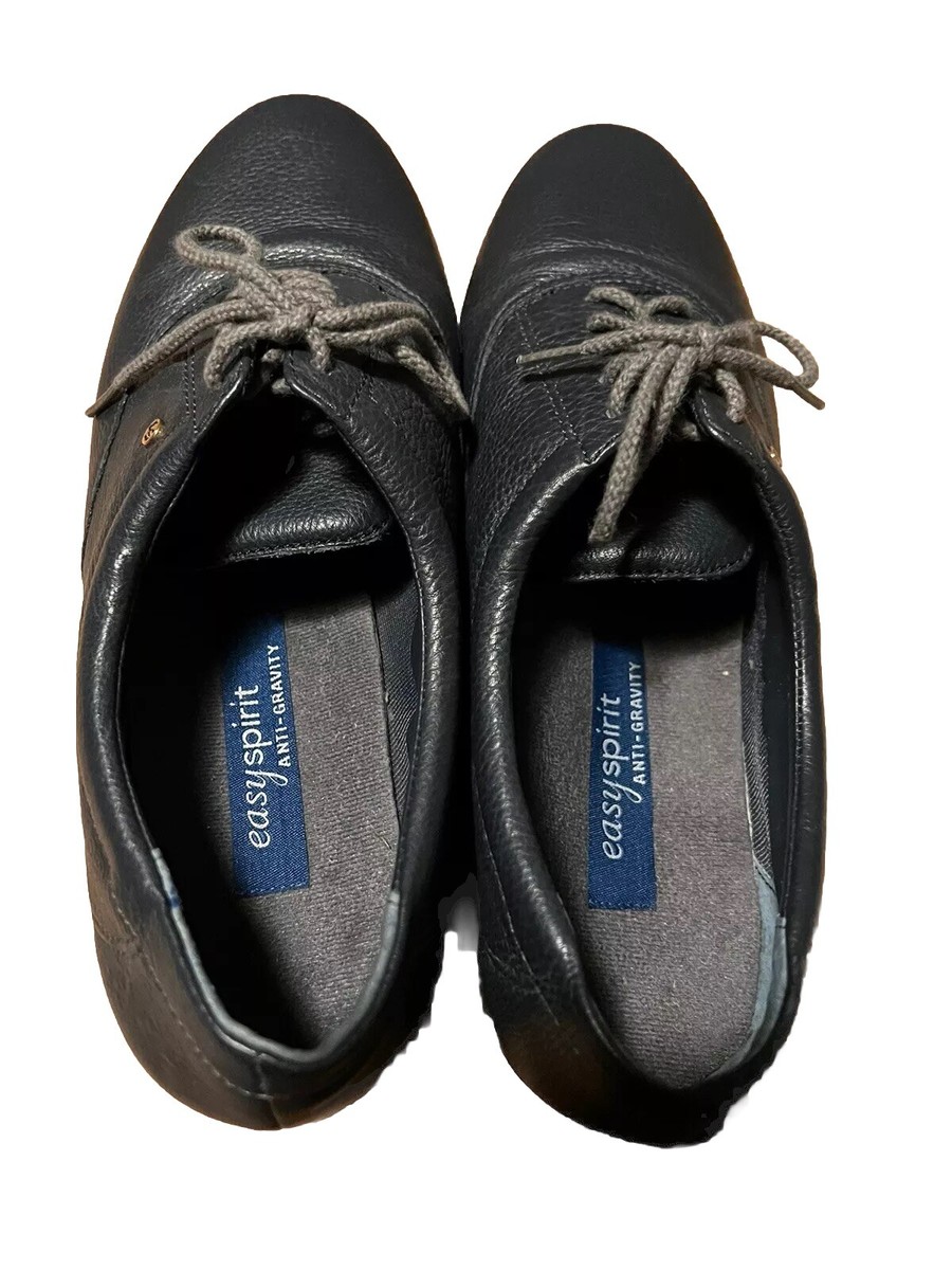 Easy Spirit Womens Anti-Gravity Motion Size 1/2 Gray Leather