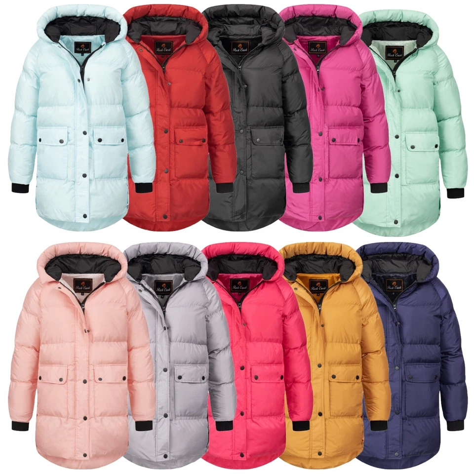 Winterjacke Damen Rock Creek Damen Steppjacke Winter Stepp Jacke D-488 NEU