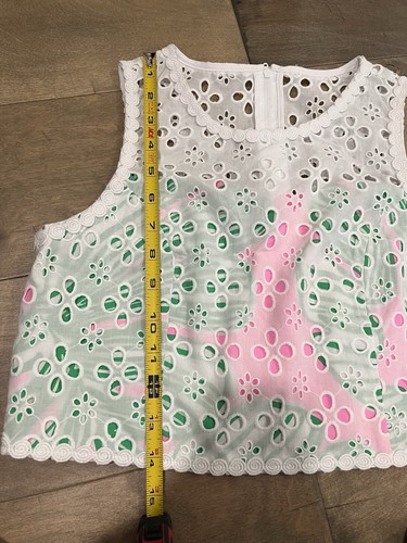 Lilly Pulitzer Gabriella Skirt Mandevilla Baby Who Let The Fronds Out Girls 14 - Picture 10 of 13