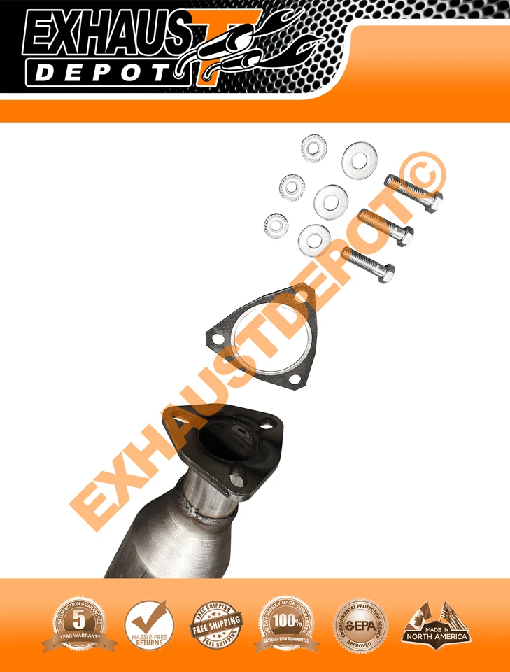 Convertidor catalítico Volkswagen Passat 1998-2005 1,8 L turbo ajuste directo Foto 3 de 4