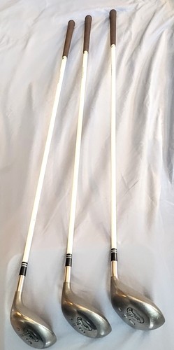 Vintage Palmer Peerless Wood/Drivers 1, 3, 5 Shaft Chamois Grip, 44" - Picture 7 of 8