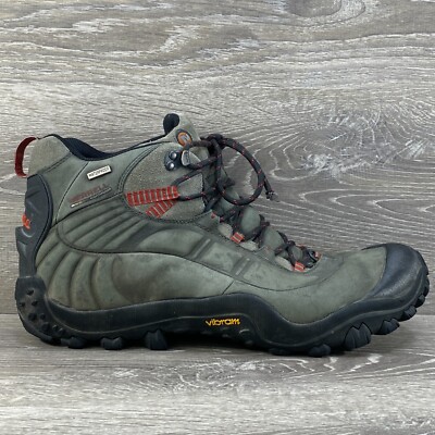 Merrell Polartec Thinsulate CONTINUUM Waterproof Boot Mens 15 Gray Vibram  J86995