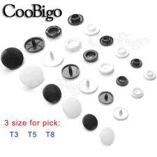 T3/T5/T8 Snap Button Plastic Resin Press Stud Cloth Diaper Accessories Tools Kit