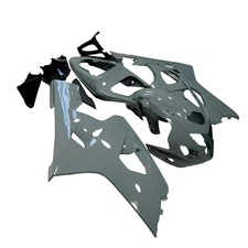 ABS Fairings For Suzuki GSXR600 GSXR750 K4 2004 2005 Dark Cement Gray Body Kit