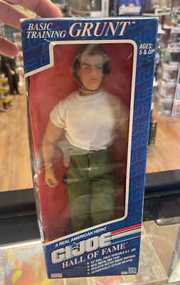 GI Joe Hall of Fame Grunt フィギュアジーアイジョー Vintage 1992 G.I. Joe Hall of Fame 12” Grunt Action Figure | eBay