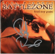 IRON MAIDEN Paul Di'Anno BATTLEZONE Killers Running Free Singer Autograph SIGNED