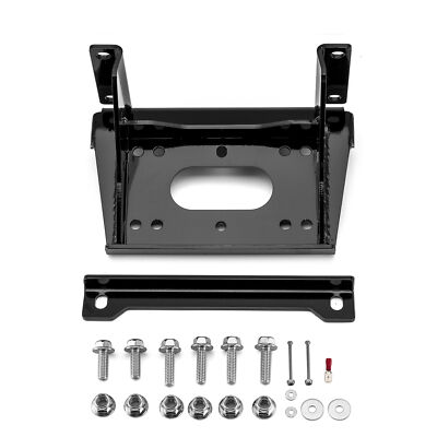 Winch Mount Plate Bracket For Kawasaki 2016-UP 1000 Mule PRO-DXT/DX UTV