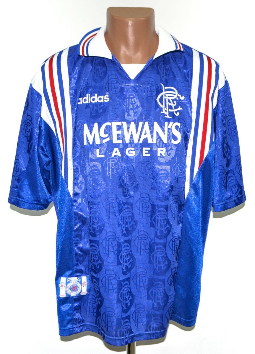 GLASGOW RANGERS 1996-97 ホームユニフォーム ヴィンテージ Rangers FC 1996-97 Home Kit