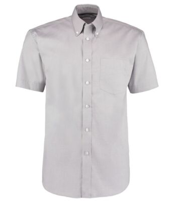 Men´s Classic Fit Premium Oxford Shirt Short Sleeve, Herren Uni Business Hemd