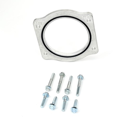 LS 92mm Throttle Body to 102mm Intake Manifold 4 Bolt TB Adapter for 87 90 92mm - Picture 2 of 9