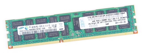IBM 4GB 2Rx4 PC3L-10600R DDR3 Registered Server-RAM Modul REG ECC - 49Y1412