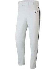 NWT Nike Baseball Pants White w/Black Stripe Vapor Select BQ5489-106 Men's XL