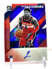 2019-20 Panini Optic Rookie Purple Signature Series Prizm Rui Hachimura Wizards