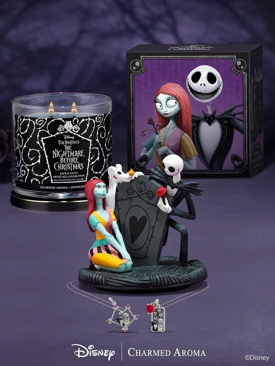 美品！NIGHT MARE BEFORE CHRISTMAS キャンドルホルダー 美品！NIGHT MARE BEFORE CHRISTMAS キャンドルホルダー Disney