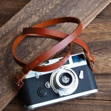 Thin Genuine Camera Strap Shoulder Neck Belt For Canon Nikon Leica Sony Fuji XT5