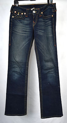 True Religion Becky Medium Savannah Stretch Denim Blue Jeans 29