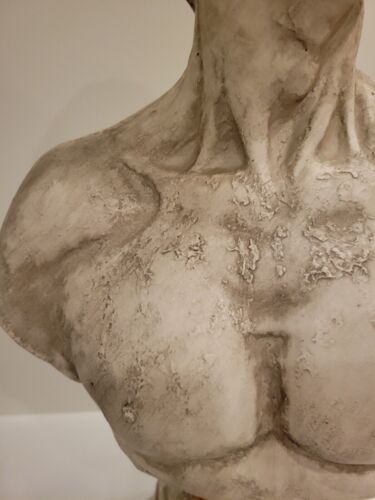 David Bust by Michelangelo - 24-Inch Tall Large Statue - Classical Art Piece" - Picture 7 of 22