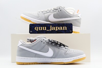 Size 10 - Nike SB Dunk Low Wolf Grey Gum for sale online | eBay