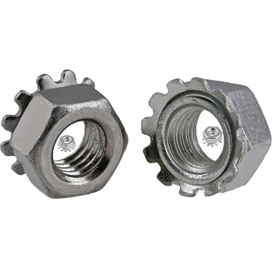 Hex Nuts K-type M3 M4 M5 M6 M8 A2 Stainless Steel Anti-rust Nut Metric Threaded