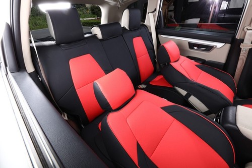 Custom fit leather look Waterproof Car seat covers for Honda CR-V 2018-2023 - Picture 10 of 16
