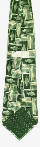 "Corbata para hombre Arnold Palmer HERMOSA 100 % cuello seda gris negro marfil beige 57" - Imagen 6 de 6