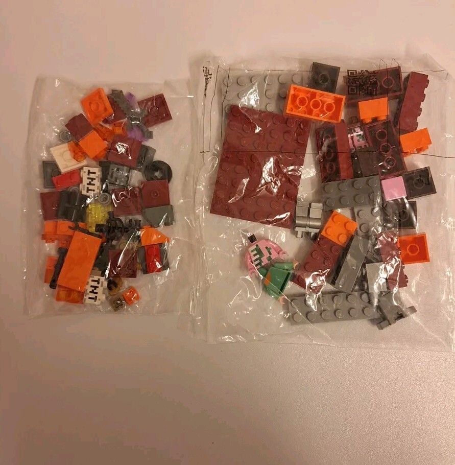 LEGO Minecraft: The Nether Fight (21139) - Retired Set Read Description