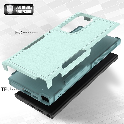 Rugged Shockproof Armor Case For Samsung Galaxy S24 S23 Ultra S22 S21 Plus S20FE - Picture 35 of 41