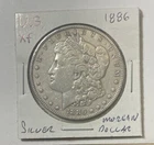1886 $1 Morgan Silver Dollar - XF