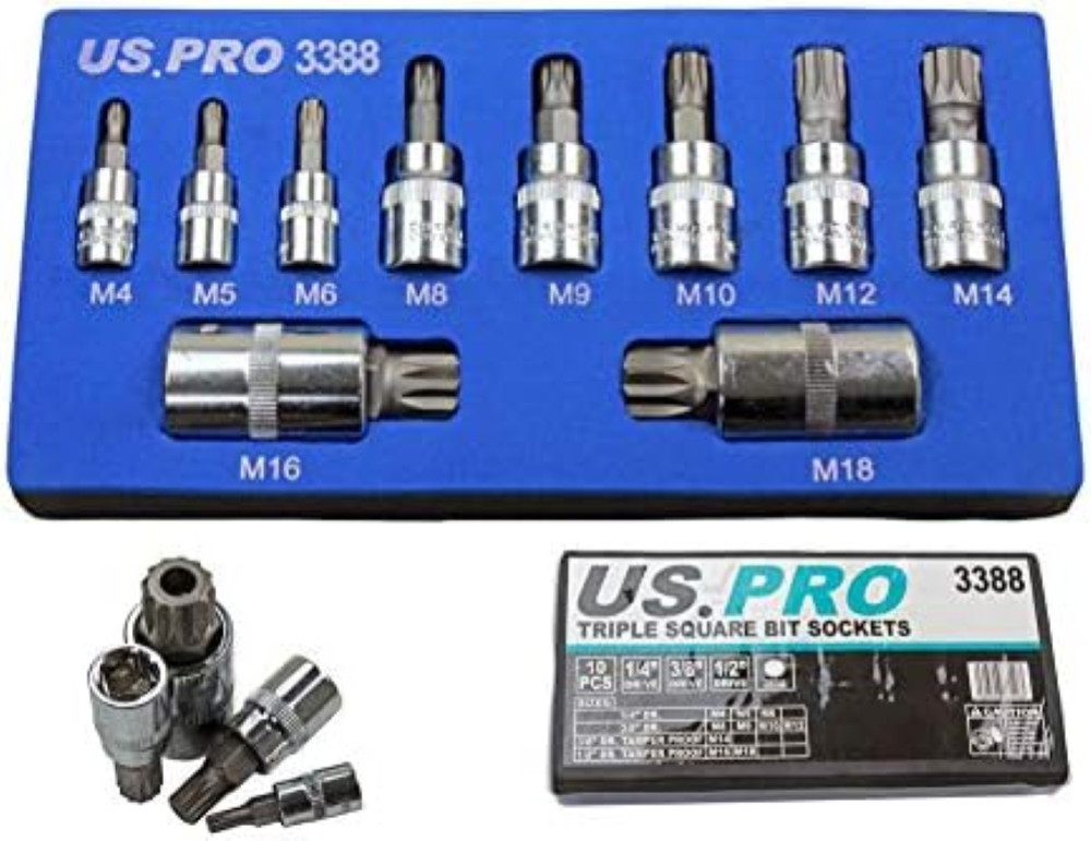 Bussole XZN per Viti Multidente - Set Completo 10pz M4-M18 S2