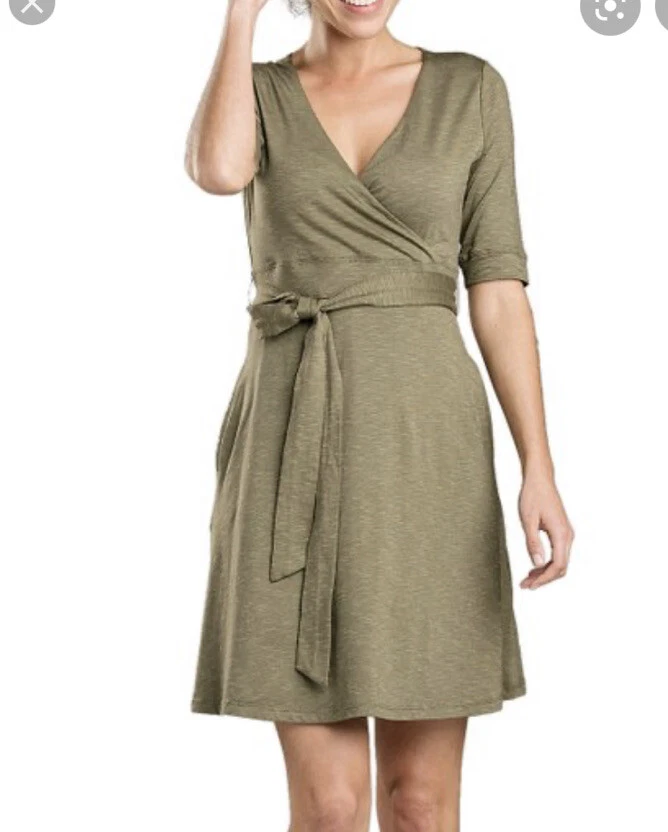 Toad and co cue wrap cafe dress top