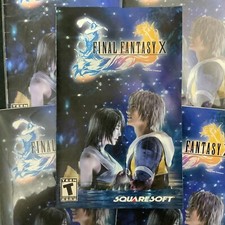 Final Fantasy X PS2 PlayStation 2 Instruction Manual Only