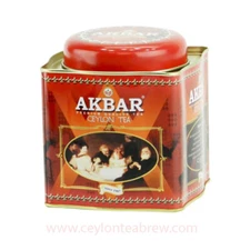 Akbar Ceylon premium black high grown leaf tea strong brew anti oxidant tea