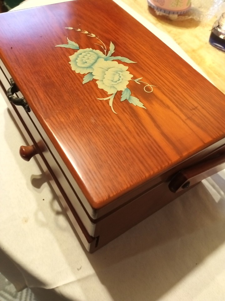 wooden jewelry box with drawers eBay