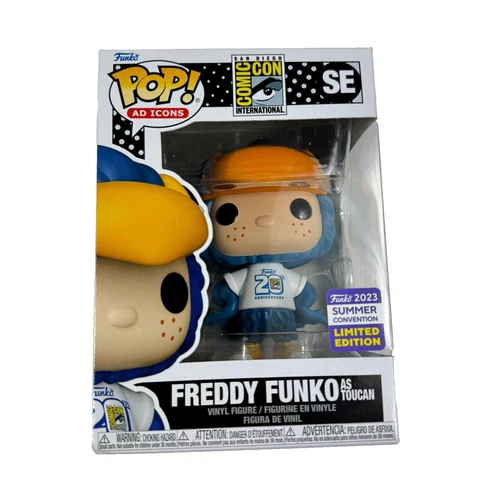 Funko Pop Vinyl Freddy as Toucan San Diego Comic Con Summer 2023 Limited Edition
