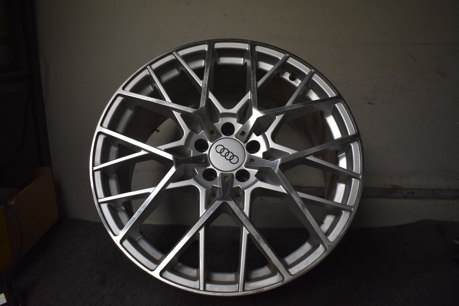  AUDI R8 WHEEL RIMS 20X8.5 FULL SET FACTORY OEM 2017-2020
