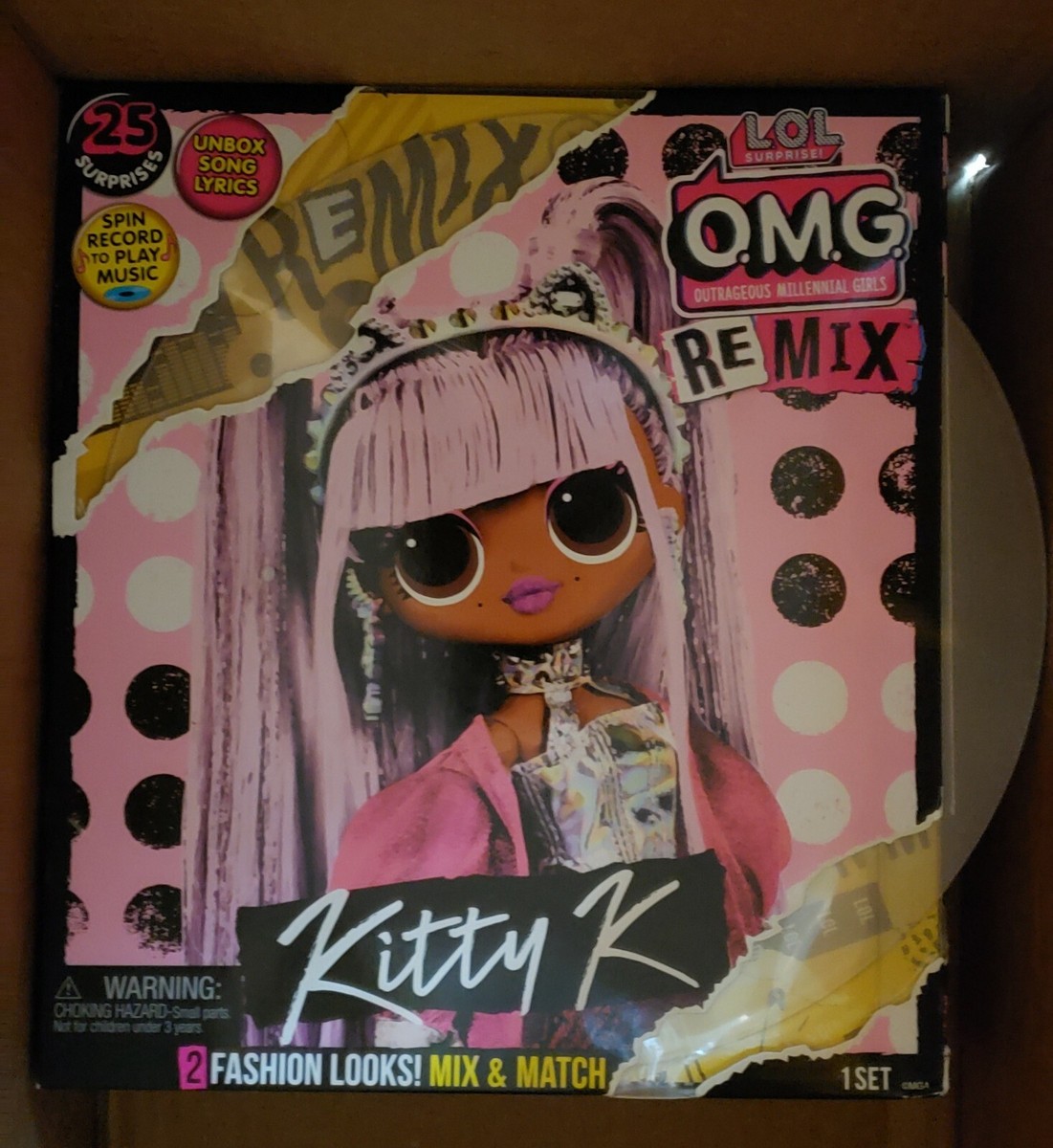 LOL Surprise Remix Kitty K OMG Fashion Doll Music Set 1 - ON HAND