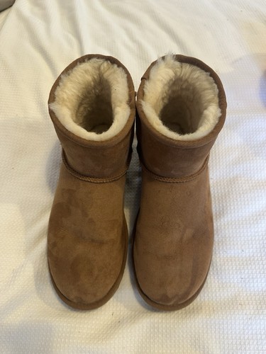 UGG Classic Mini II Boot Chestnut Size UK 9 - 第 8/12 張圖片