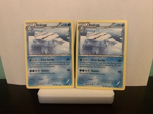 Avalugg #31/106 XY FLASHFIRE Uncommon Pokemon Card (selling Two)